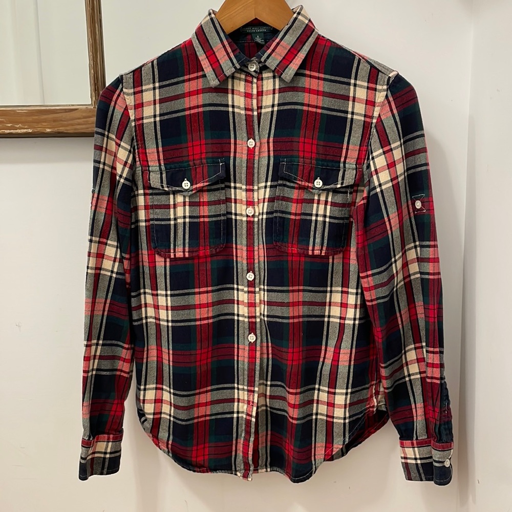 Ralph Lauren plaid flannel shirt
